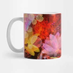 Abstract floral art Mug